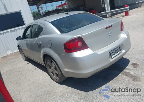 2012 Dodge Avenger Se from USA, damaged, VIN 1C3CDZAB0CN174698